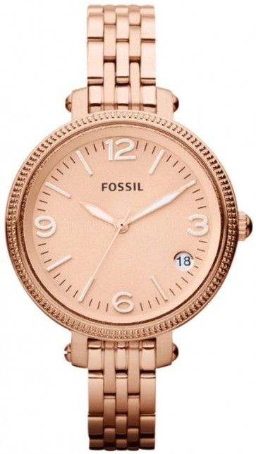 Correa de reloj Fossil ES3182 Acero inoxidable Rosado 10mm
